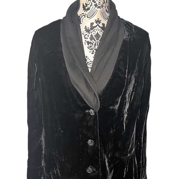 J. Jill Black Suede Blazer XL NWT - Picture 5 of 16